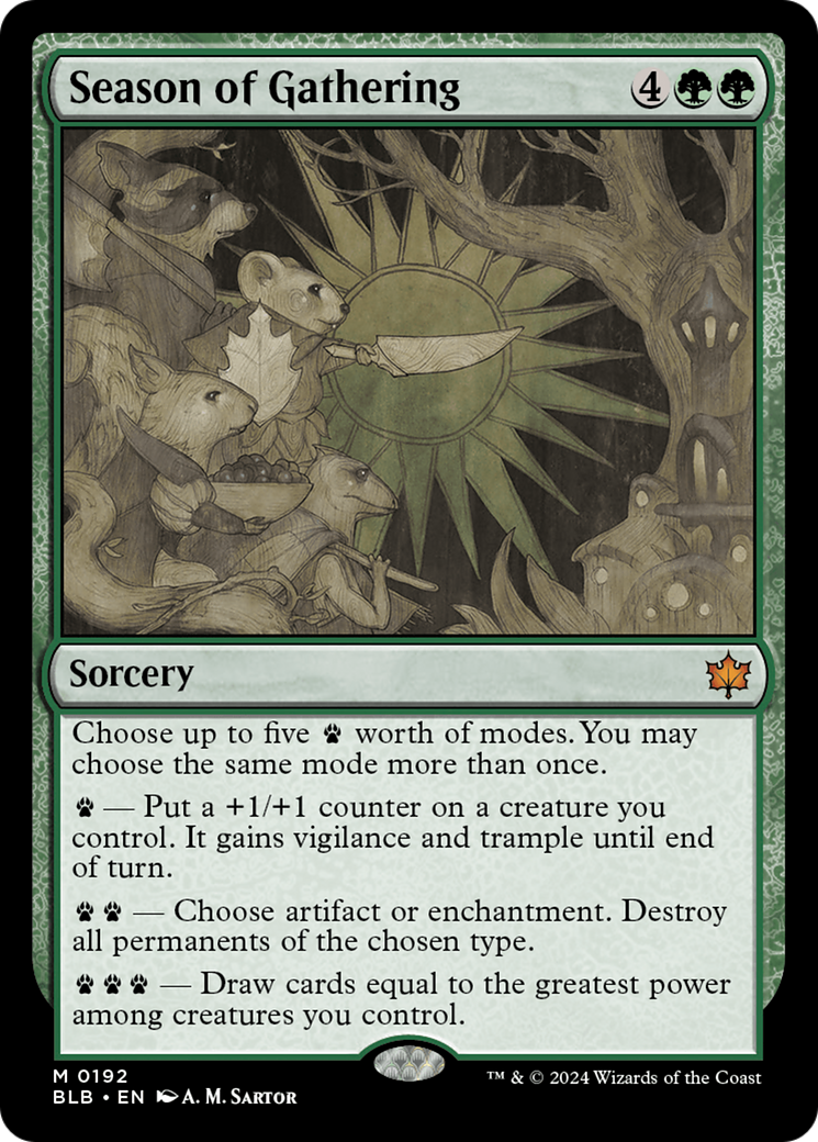 Season of Gathering [Bloomburrow] - Magic: The Gathering - Card Brawlers | Quebec | Canada |