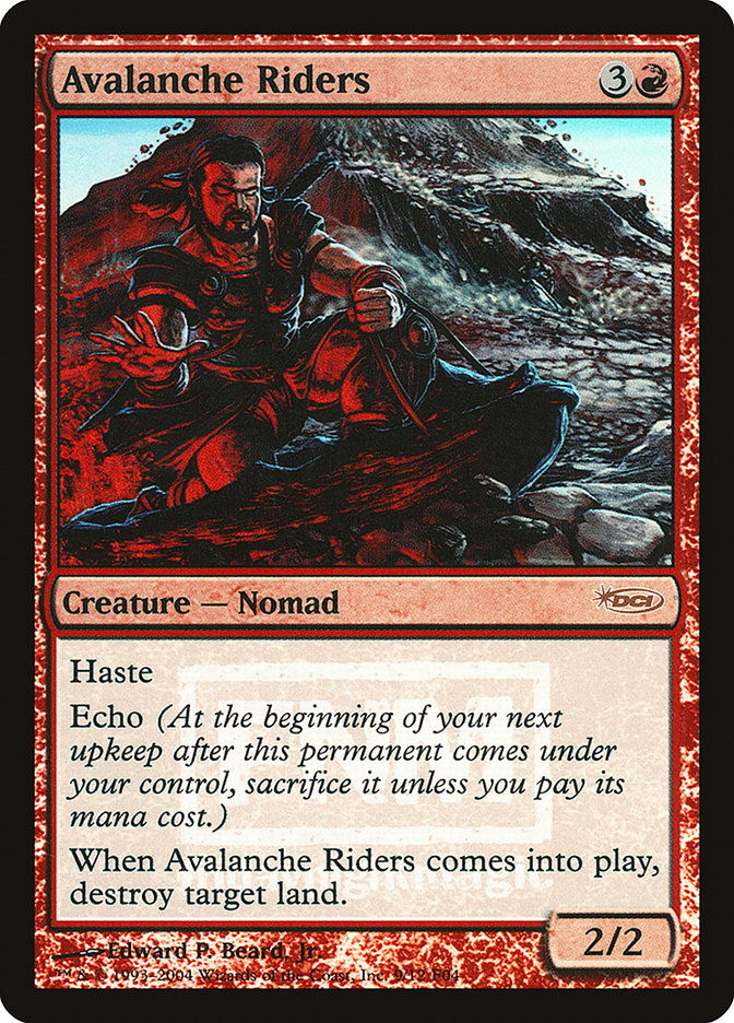 Avalanche Riders [Friday Night Magic 2004] - Magic: The Gathering - Card Brawlers | Quebec | Canada |