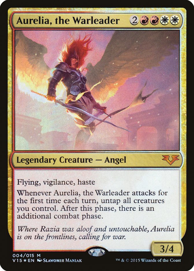 Aurelia, the Warleader [From the Vault: Angels] - Magic: The Gathering - Card Brawlers | Quebec | Canada |