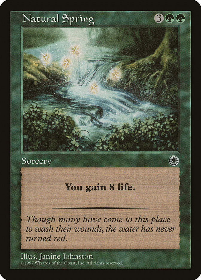 Natural Spring [Portal] - Magic: The Gathering - Card Brawlers | Quebec | Canada |