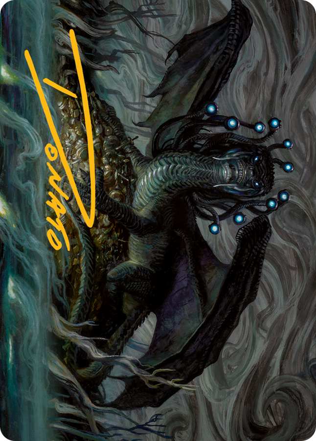 Oculus Whelp Art Card (Gold-Stamped Signature) [March of the Machine Art Series] - Magic: The Gathering - Card Brawlers | Quebec | Canada |
