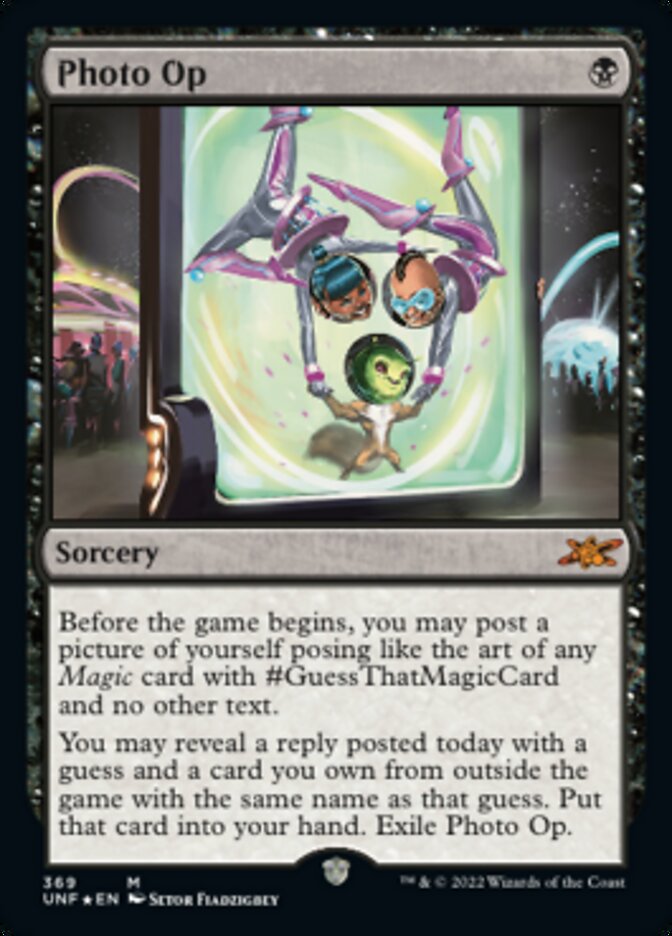 Photo Op (Galaxy Foil) [Unfinity] - Magic: The Gathering - Card Brawlers | Quebec | Canada |