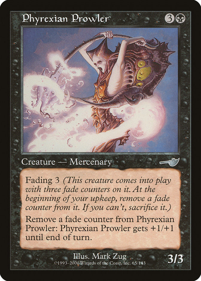 Phyrexian Prowler [Nemesis] - Magic: The Gathering - Card Brawlers | Quebec | Canada |