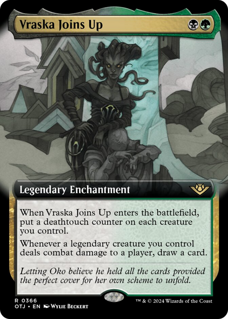 Vraska Joins Up (Extended Art) [Outlaws of Thunder Junction] - Magic: The Gathering - Card Brawlers | Quebec | Canada |