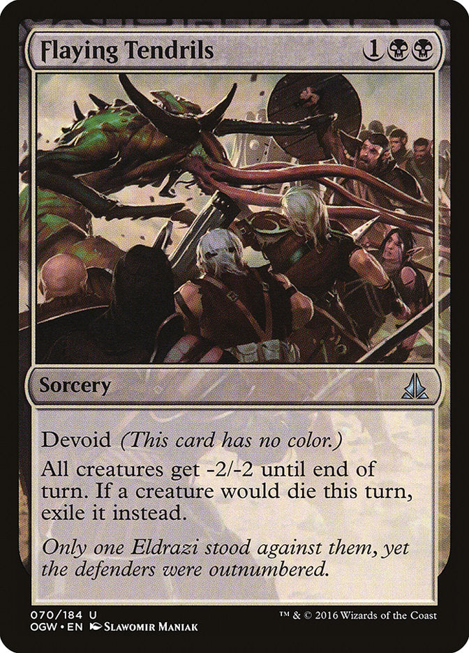 Flaying Tendrils [Oath of the Gatewatch] - Magic: The Gathering - Card Brawlers | Quebec | Canada |