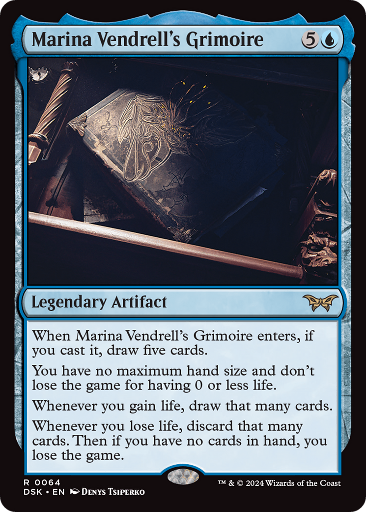 Marina Vendrell's Grimoire [Duskmourn: House of Horror] - Magic: The Gathering - Card Brawlers | Quebec | Canada |