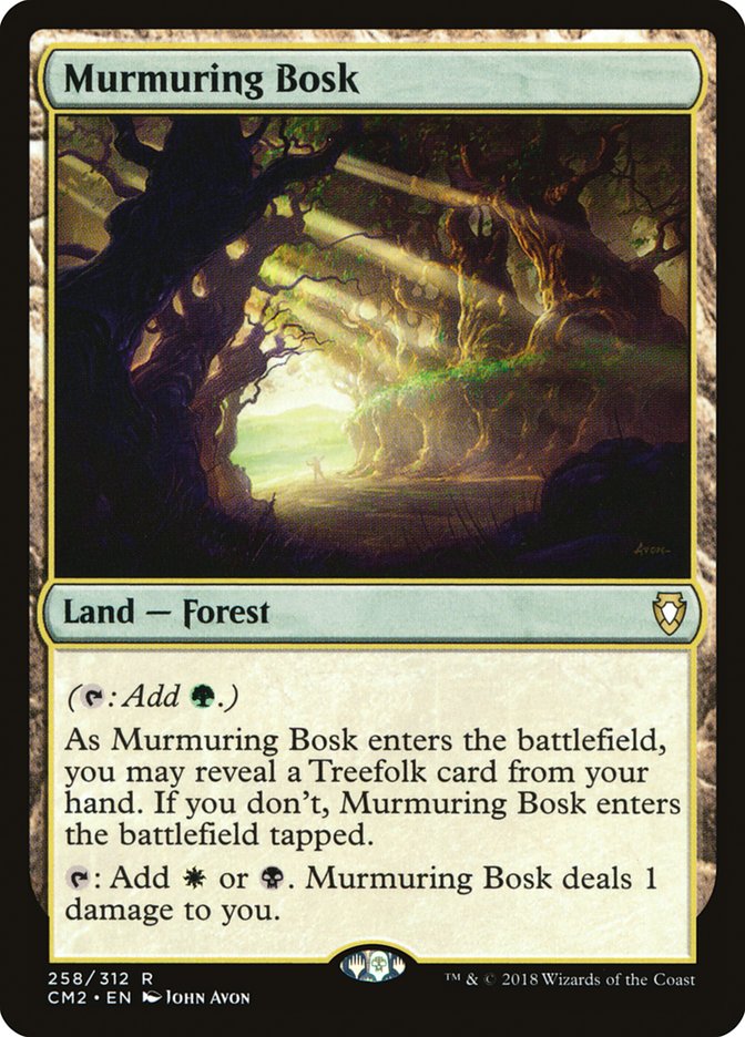 Murmuring Bosk [Commander Anthology Volume II] - Magic: The Gathering - Card Brawlers | Quebec | Canada |