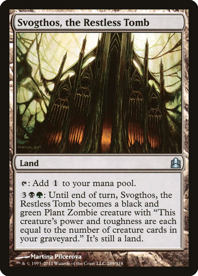 Svogthos, the Restless Tomb [Commander 2011] - Magic: The Gathering - Card Brawlers | Quebec | Canada |