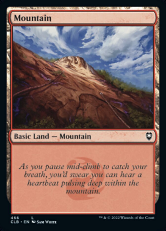 Mountain (466) [Commander Legends: Battle for Baldur's Gate] - Magic: The Gathering - Card Brawlers | Quebec | Canada |