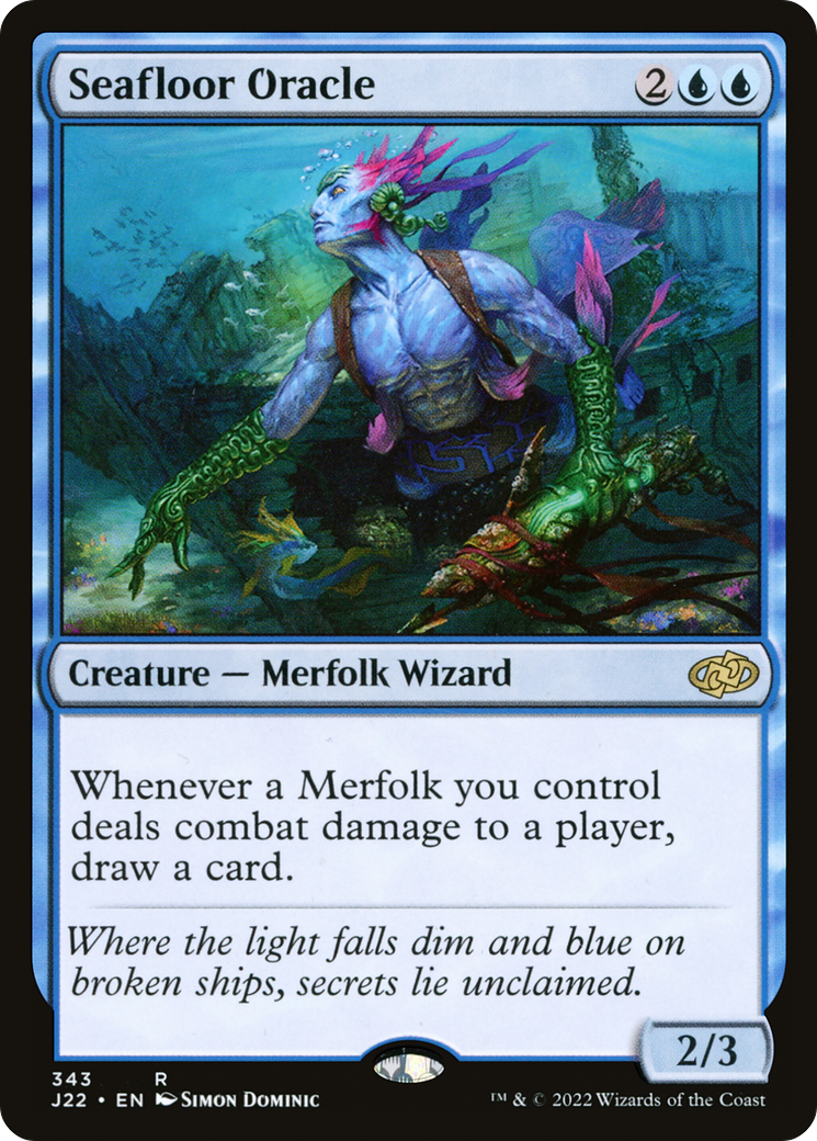 Seafloor Oracle [Jumpstart 2022] - Magic: The Gathering - Card Brawlers | Quebec | Canada |