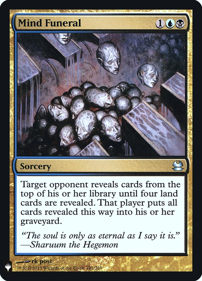 Mind Funeral [Mystery Booster] - Magic: The Gathering - Card Brawlers | Quebec | Canada |