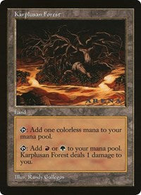 Karplusan Forest (Oversized) [Oversize Cards] - Magic: The Gathering - Card Brawlers | Quebec | Canada |