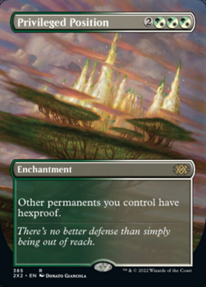 Privileged Position (Borderless Alternate Art) [Double Masters 2022] - Magic: The Gathering - Card Brawlers | Quebec | Canada |
