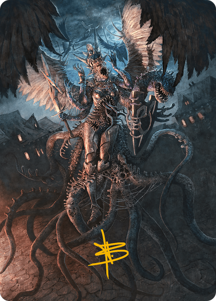 Angelic Aberration Art Card (Gold-Stamped Signature) [Modern Horizons 3 Art Series] - Magic: The Gathering - Card Brawlers | Quebec | Canada |