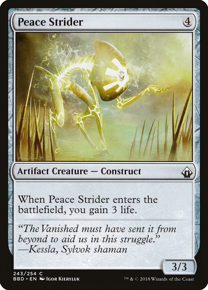 Peace Strider [Battlebond] - Magic: The Gathering - Card Brawlers | Quebec | Canada |