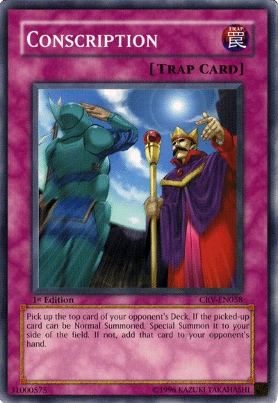 Conscription [CRV-EN058] Common - Yu-Gi-Oh! - Card Brawlers | Quebec | Canada |