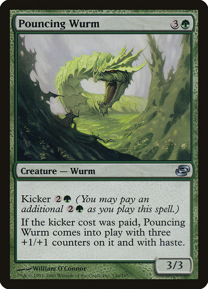 Pouncing Wurm [Planar Chaos] - Magic: The Gathering - Card Brawlers | Quebec | Canada |