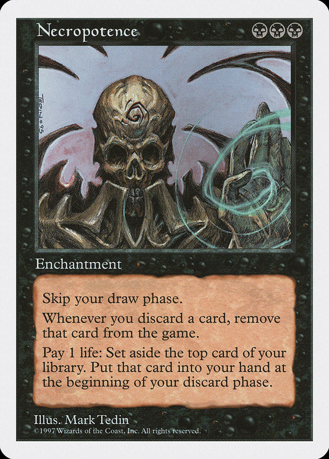 Necropotence [Fifth Edition] - Magic: The Gathering - Card Brawlers | Quebec | Canada |