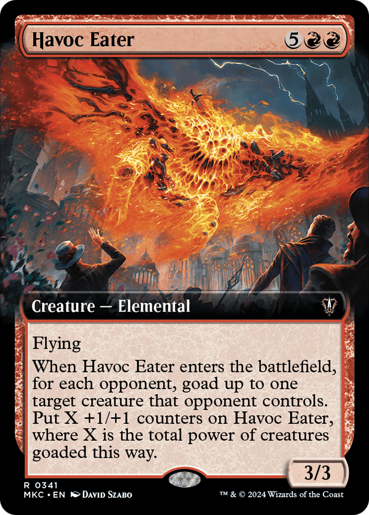 Havoc Eater (Extended Art) [Murders at Karlov Manor Commander] - Magic: The Gathering - Card Brawlers | Quebec | Canada |