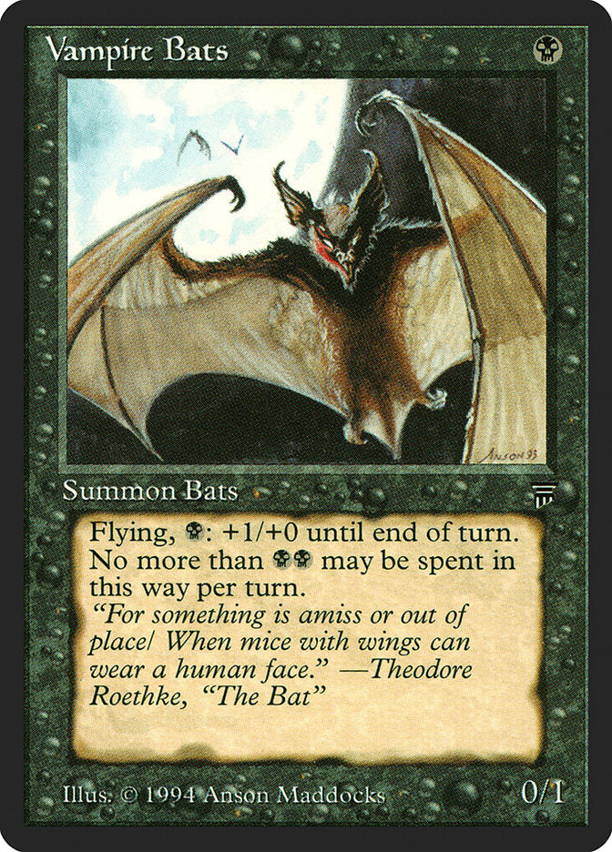 Vampire Bats [Legends] - Magic: The Gathering - Card Brawlers | Quebec | Canada |