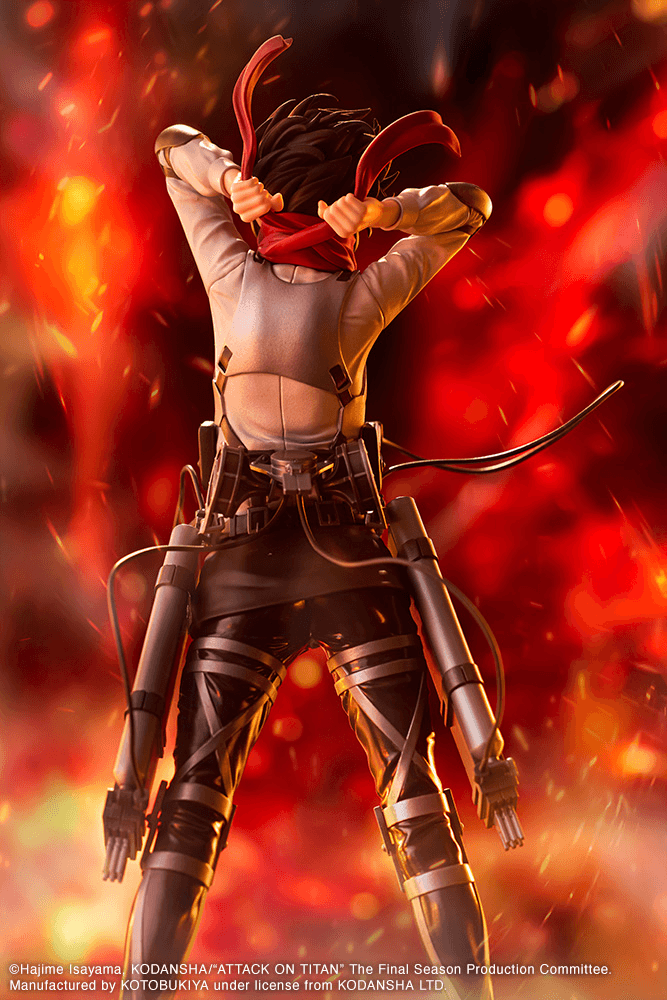 Kotobukiya - Oshi Worls - Attack on Titan - Mikasa Ackerman - (PREORDER) February 28, 2027