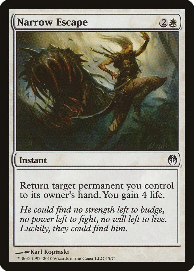 Narrow Escape [Duel Decks: Phyrexia vs. the Coalition] - Magic: The Gathering - Card Brawlers | Quebec | Canada |