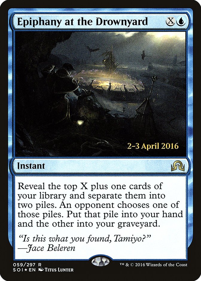 Epiphany at the Drownyard [Shadows over Innistrad Prerelease Promos] - Magic: The Gathering - Card Brawlers | Quebec | Canada |