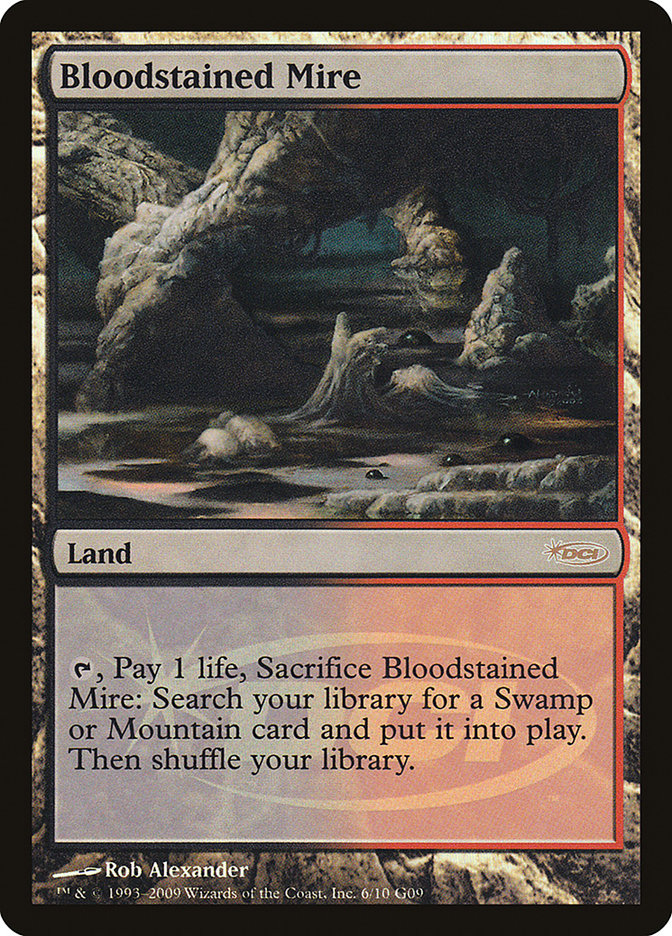 Bloodstained Mire [Judge Gift Cards 2009] - Magic: The Gathering - Card Brawlers | Quebec | Canada |