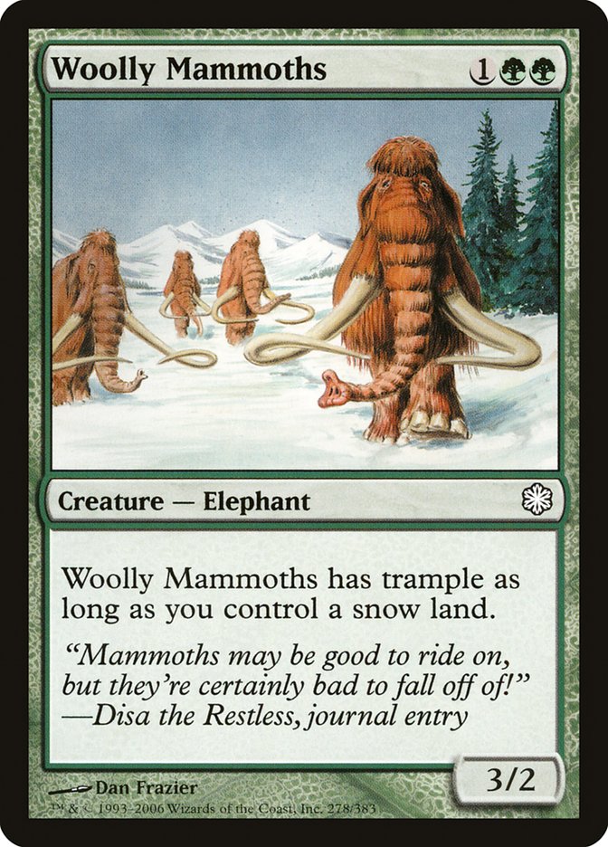 Woolly Mammoths [Coldsnap Theme Decks] - Magic: The Gathering - Card Brawlers | Quebec | Canada |