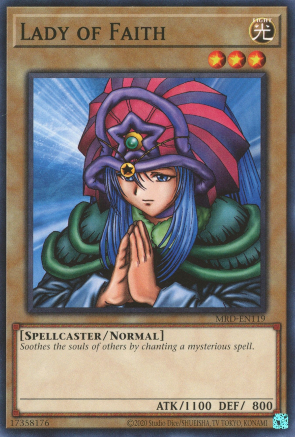 Lady of Faith [MRD-EN119] Common - Yu-Gi-Oh! - Card Brawlers | Quebec | Canada |