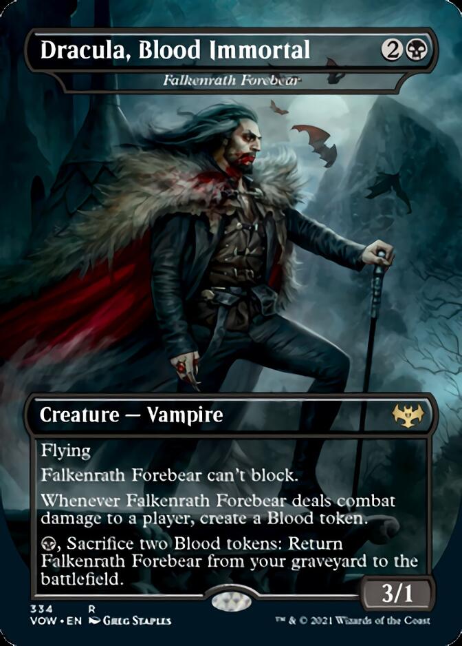 Falkenrath Forebear - Dracula, Blood Immortal [Innistrad: Crimson Vow] - Magic: The Gathering - Card Brawlers | Quebec | Canada |