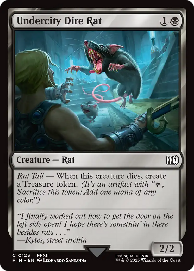 Undercity Dire Rat [FINAL FANTASY] - Magic: The Gathering - Card Brawlers | Quebec | Canada |