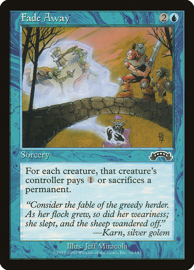 Fade Away [Exodus] - Magic: The Gathering - Card Brawlers | Quebec | Canada |