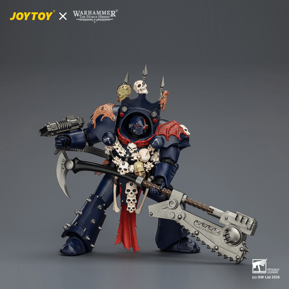 Joytoy - Warhammer 40k - Night Lords Legion Praetor in Tartaros Terminator Armour - (PREORDER) August 31, 2026