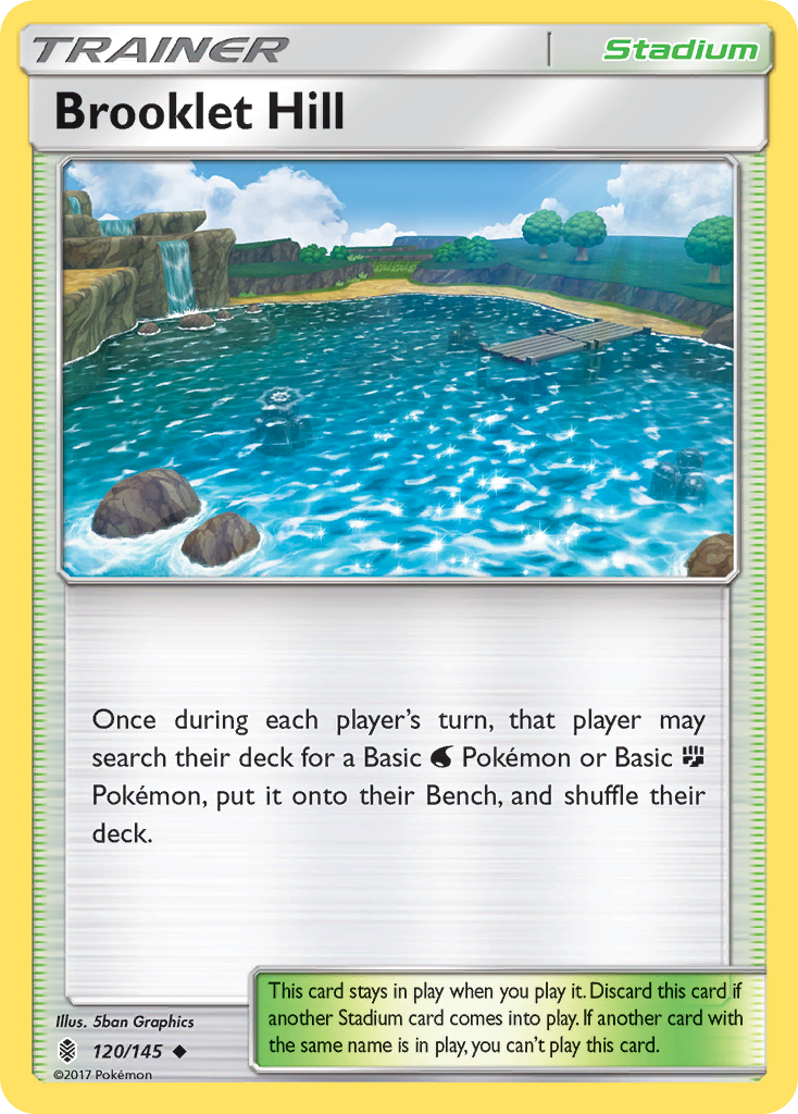 Brooklet Hill (120/145) [Sun & Moon: Guardians Rising] - Pokémon - Card Brawlers | Quebec | Canada |