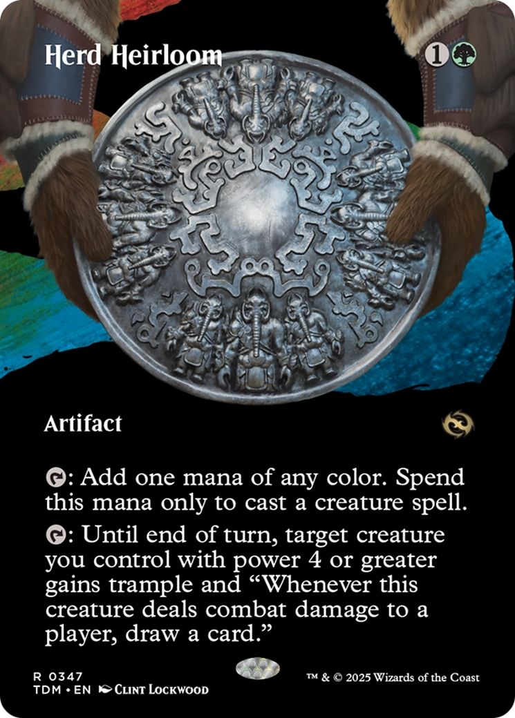 Herd Heirloom (Borderless) [Tarkir: Dragonstorm] - Magic: The Gathering - Card Brawlers | Quebec | Canada |