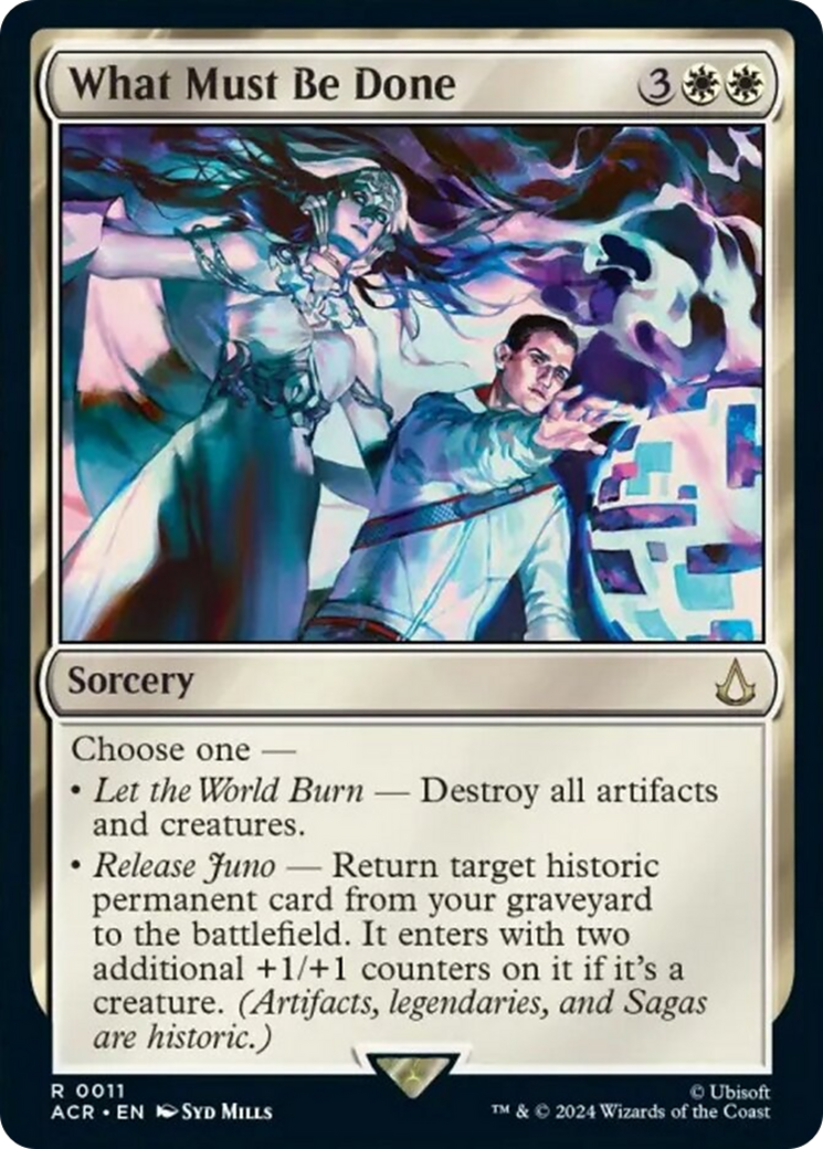 What Must Be Done [Assassin's Creed] - Magic: The Gathering - Card Brawlers | Quebec | Canada |