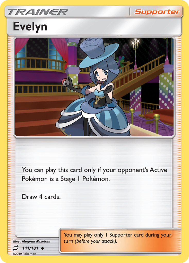 Evelyn (141/181) [Sun & Moon: Team Up] - Pokémon - Card Brawlers | Quebec | Canada |