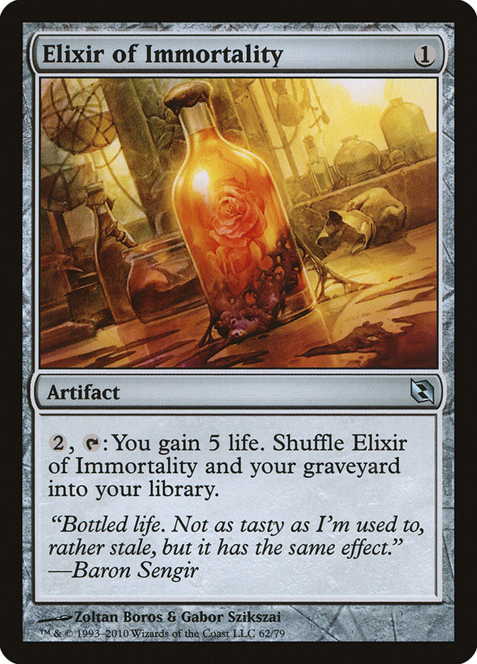 Elixir of Immortality [Duel Decks: Elspeth vs. Tezzeret] - Magic: The Gathering - Card Brawlers | Quebec | Canada |
