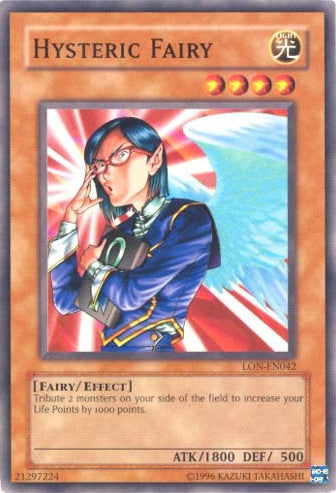 Hysteric Fairy [LON-EN042] Common - Yu-Gi-Oh! - Card Brawlers | Quebec | Canada |