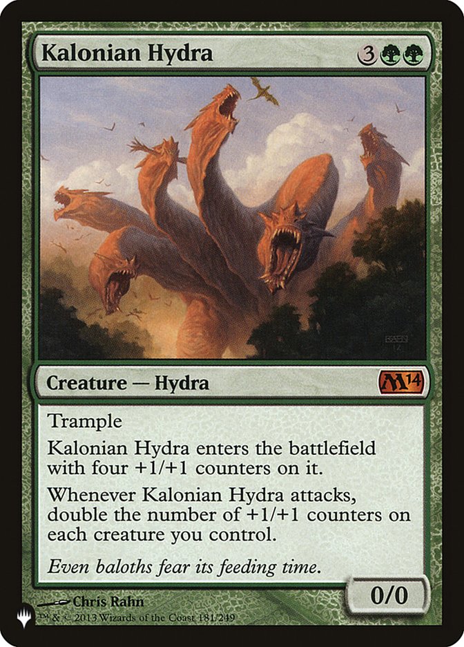 Kalonian Hydra [The List] - Magic: The Gathering - Card Brawlers | Quebec | Canada |