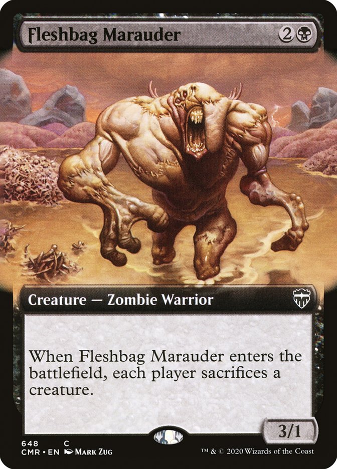 Fleshbag Marauder (Extended Art) [Commander Legends] - Magic: The Gathering - Card Brawlers | Quebec | Canada |