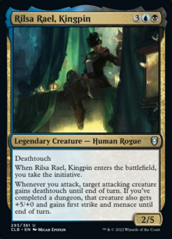Rilsa Rael, Kingpin [Commander Legends: Battle for Baldur's Gate] - Magic: The Gathering - Card Brawlers | Quebec | Canada |