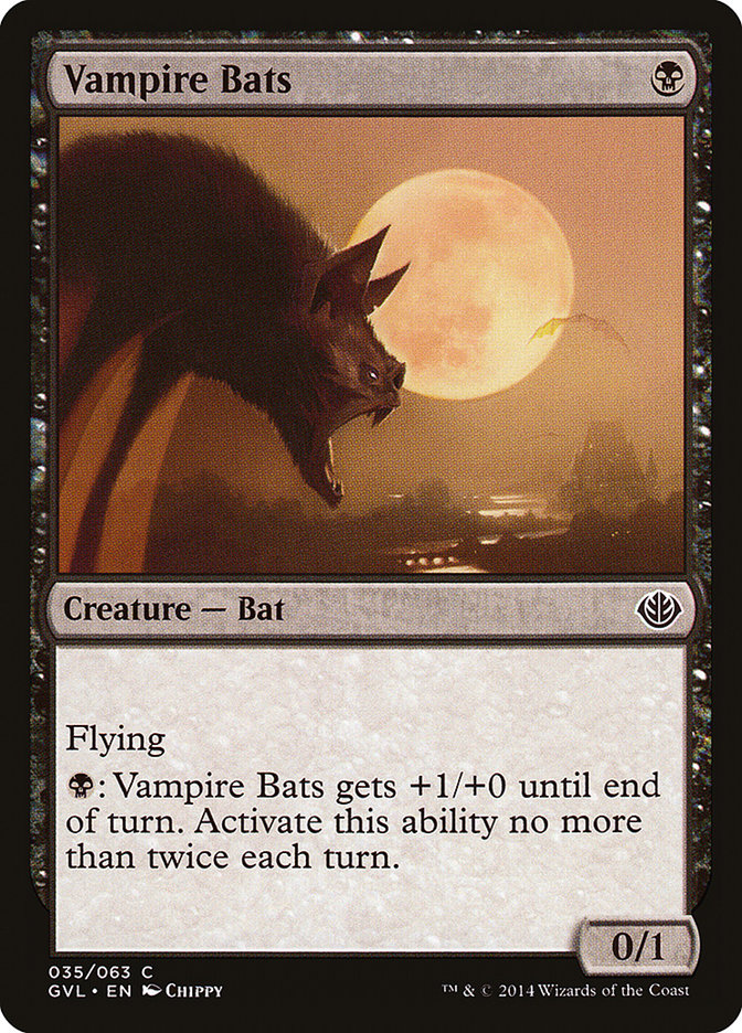 Vampire Bats (Garruk vs. Liliana) [Duel Decks Anthology] - Magic: The Gathering - Card Brawlers | Quebec | Canada |