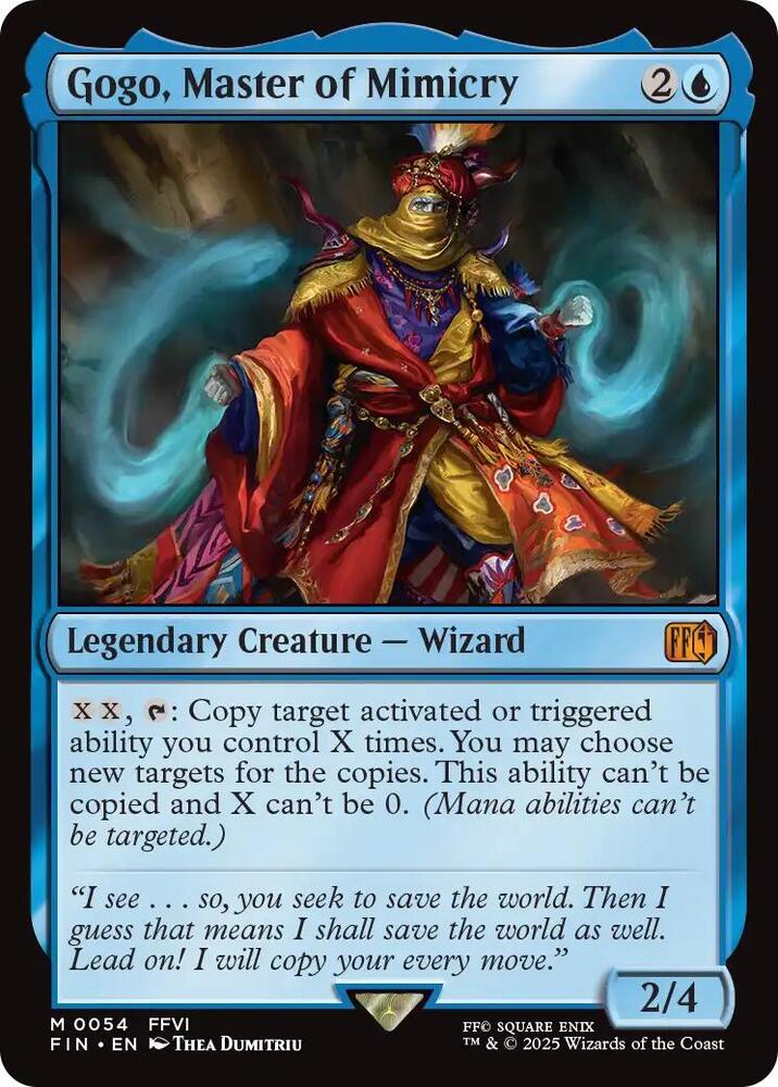 Gogo, Master of Mimicry [FINAL FANTASY] - Magic: The Gathering - Card Brawlers | Quebec | Canada |