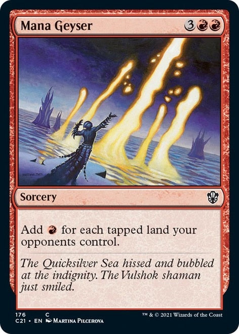 Mana Geyser [Commander 2021] - Magic: The Gathering - Card Brawlers | Quebec | Canada |