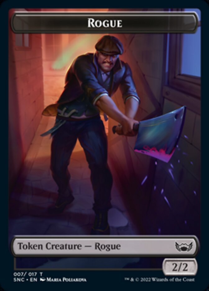 Treasure (013) // Rogue Double-Sided Token [Streets of New Capenna Tokens] - Magic: The Gathering - Card Brawlers | Quebec | Canada |