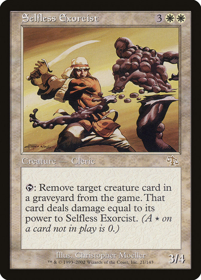 Selfless Exorcist [Judgment] - Magic: The Gathering - Card Brawlers | Quebec | Canada |
