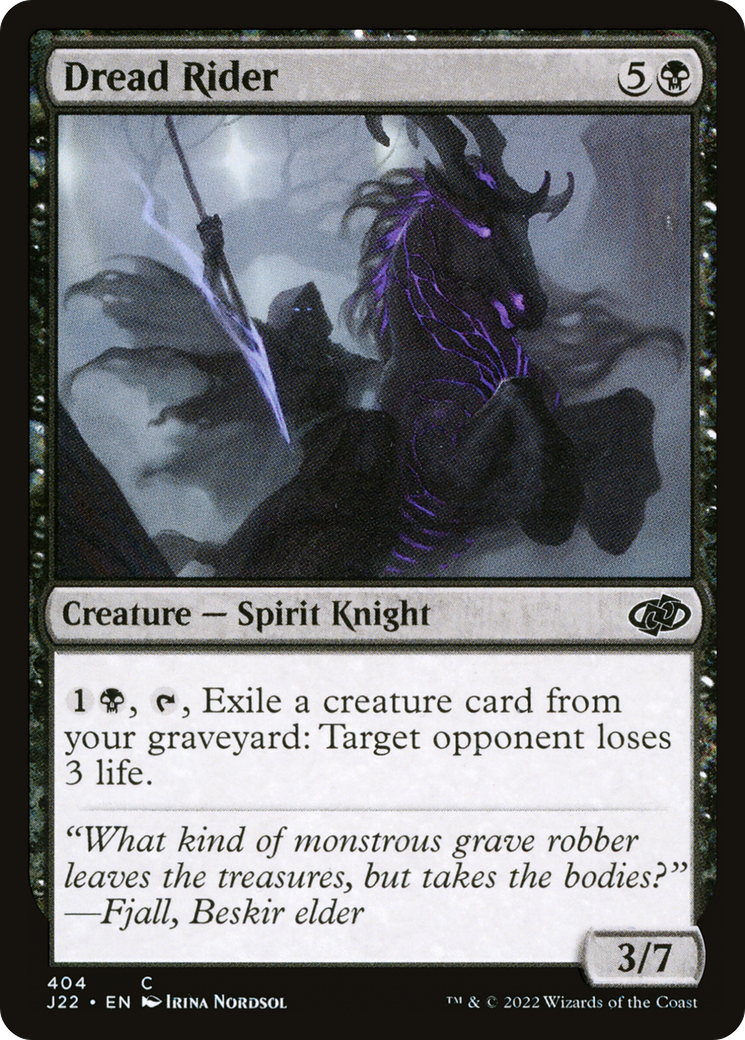 Dread Rider [Jumpstart 2022] - Magic: The Gathering - Card Brawlers | Quebec | Canada |