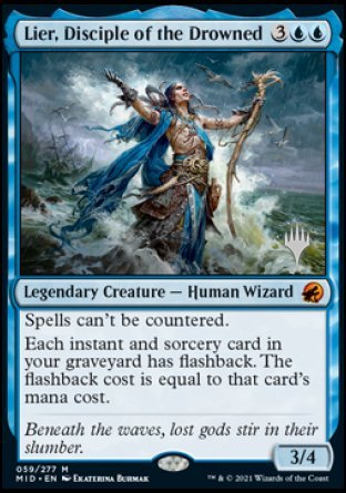 Lier, Disciple of the Drowned (Promo Pack) [Innistrad: Midnight Hunt Promos] - Magic: The Gathering - Card Brawlers | Quebec | Canada |
